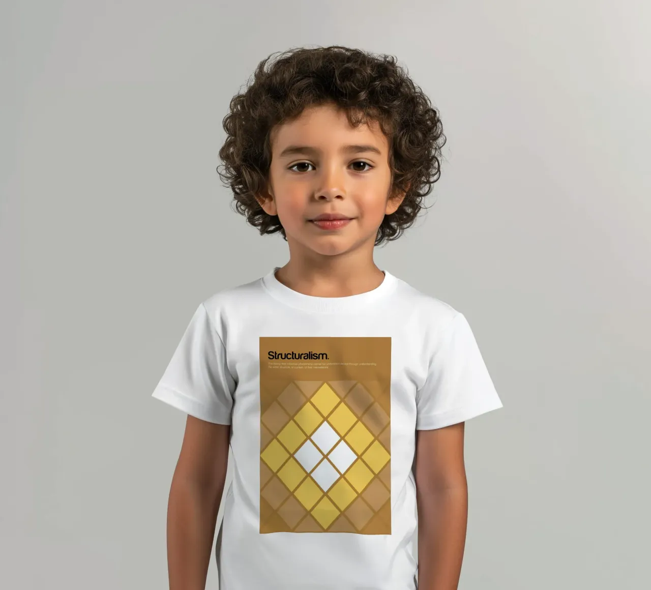 Structuralism t-shirt bambini da Genís Carreras