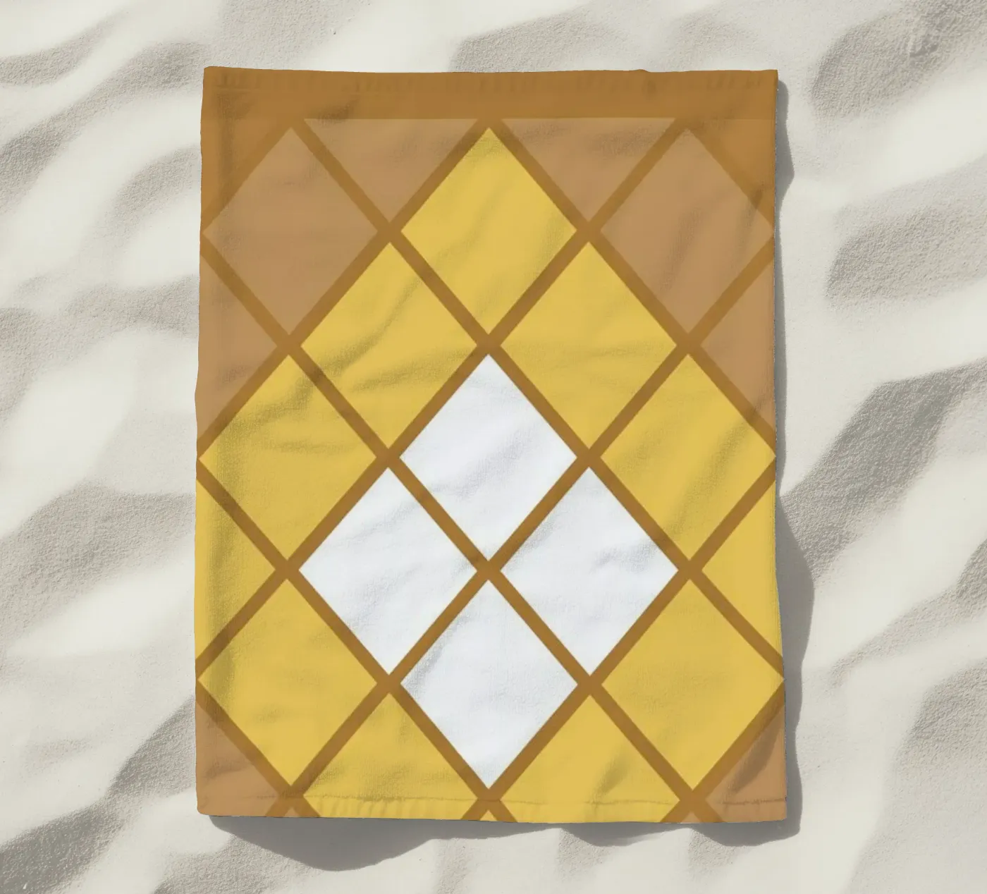 Structuralism beach towel by Genís Carreras