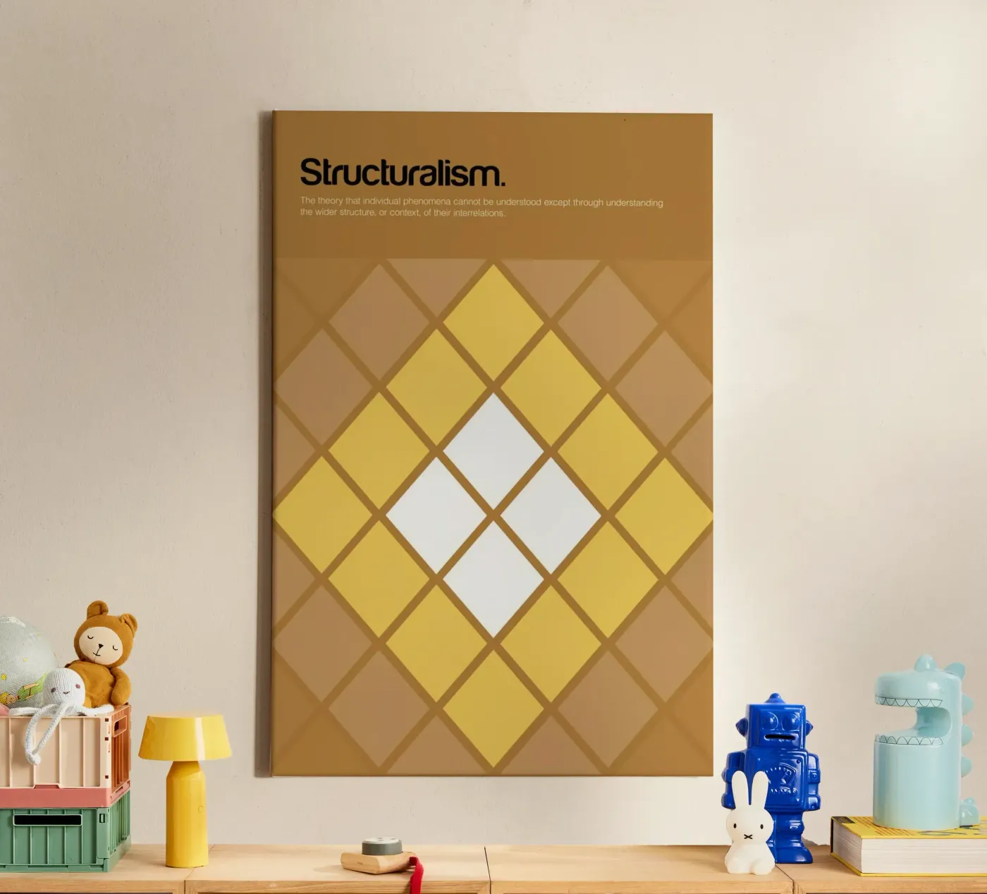 Structuralism canvas by Genís Carreras
