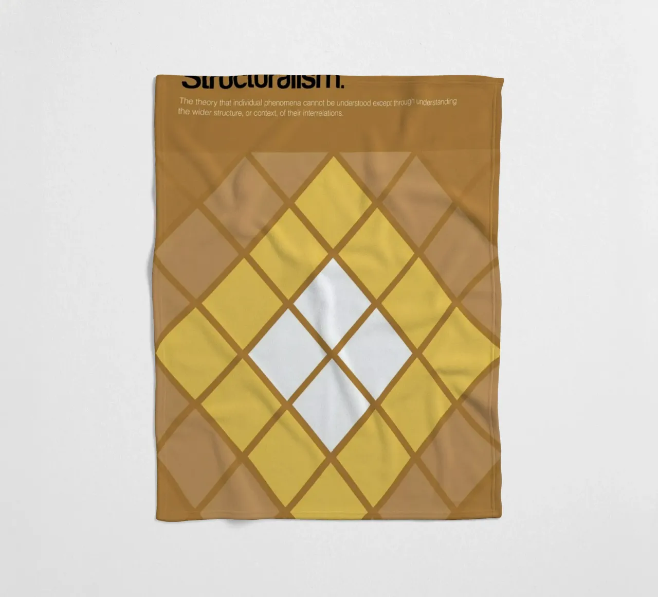 Structuralism Fleecedecke von Genís Carreras