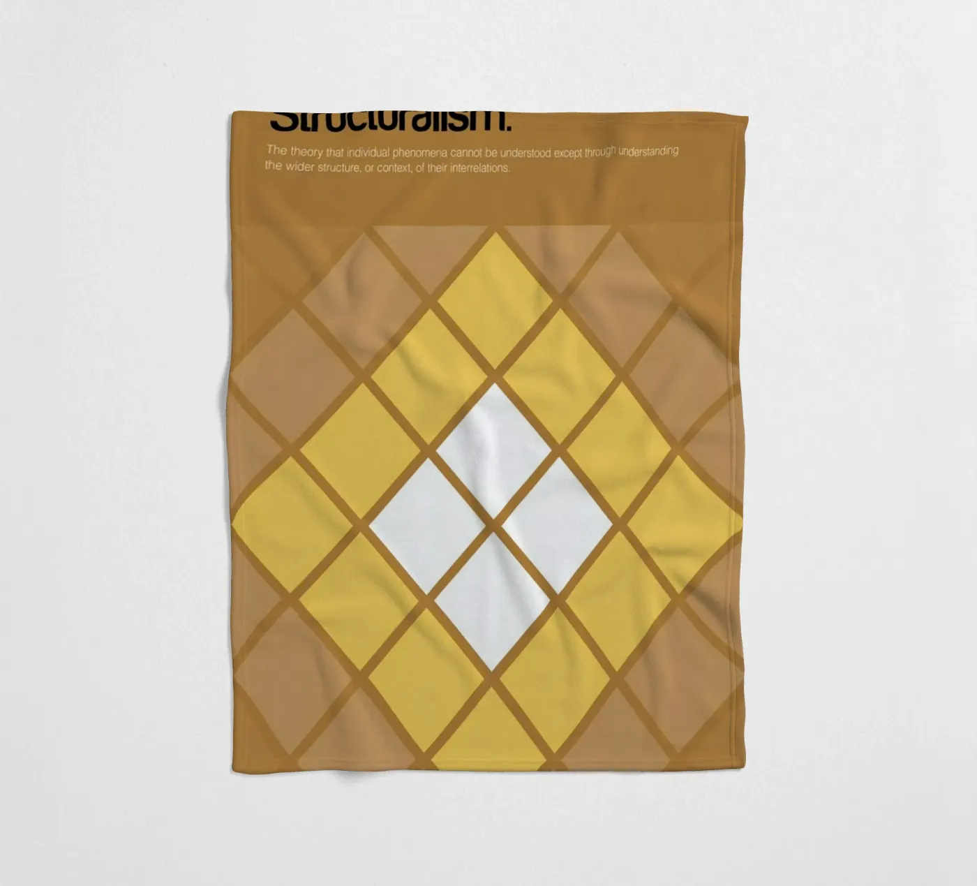 Structuralism Fleecedecke von Genís Carreras