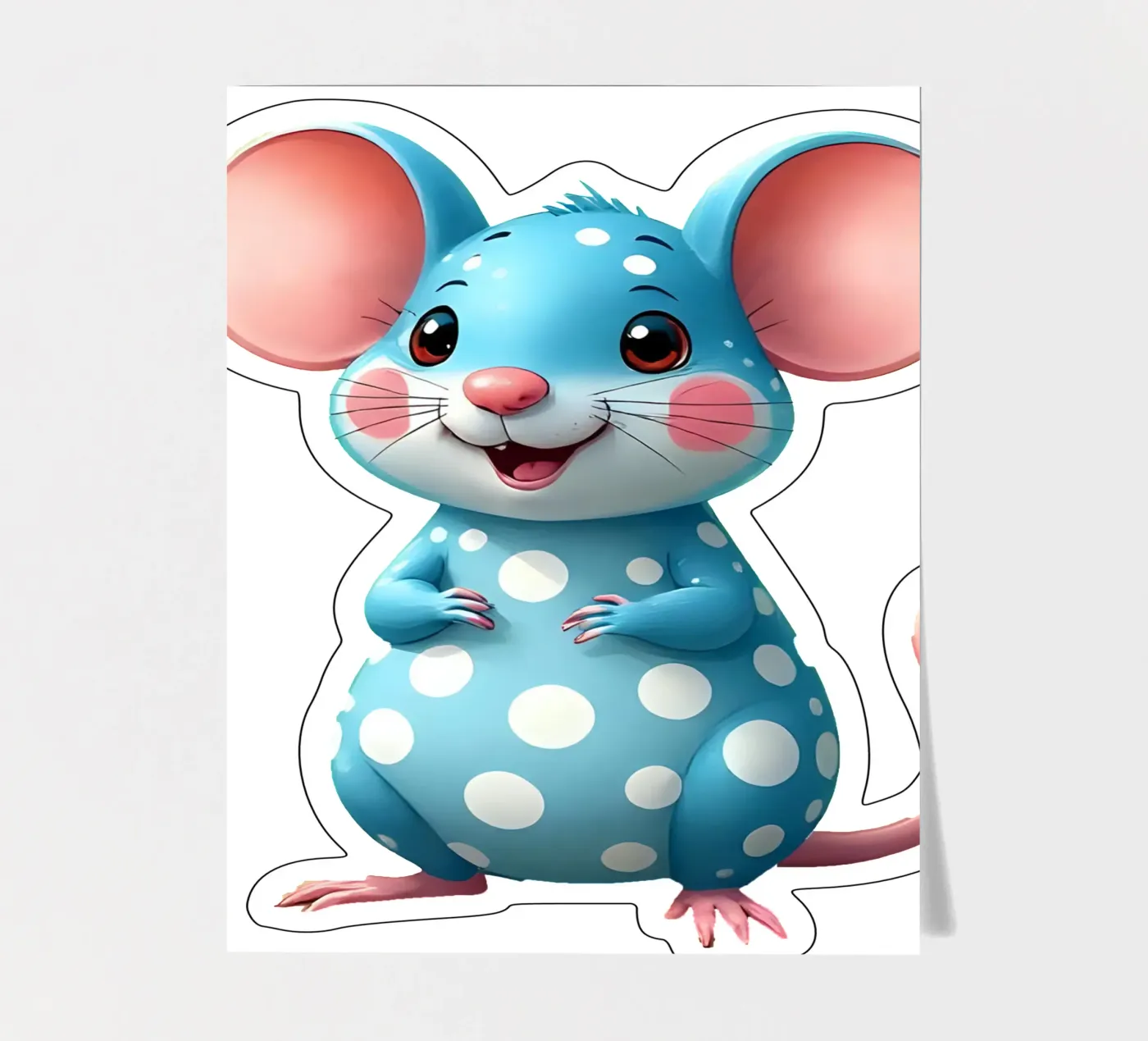 Mouse_2a sticker sheet by Tierisch bunt by LK