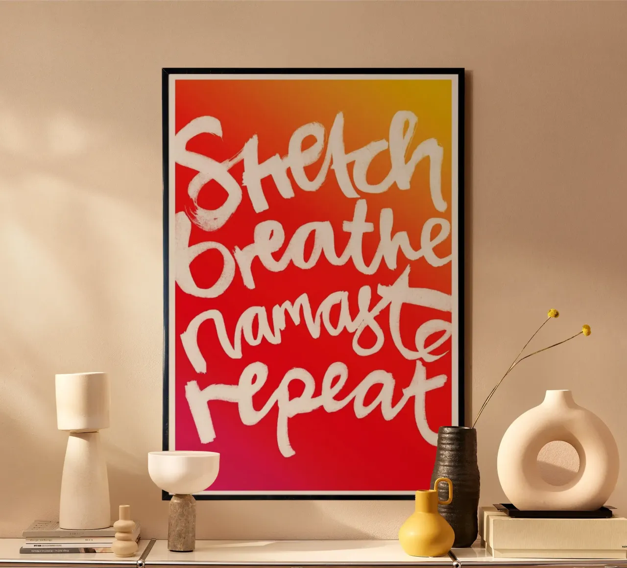 Repeat White poster da Klaus with K