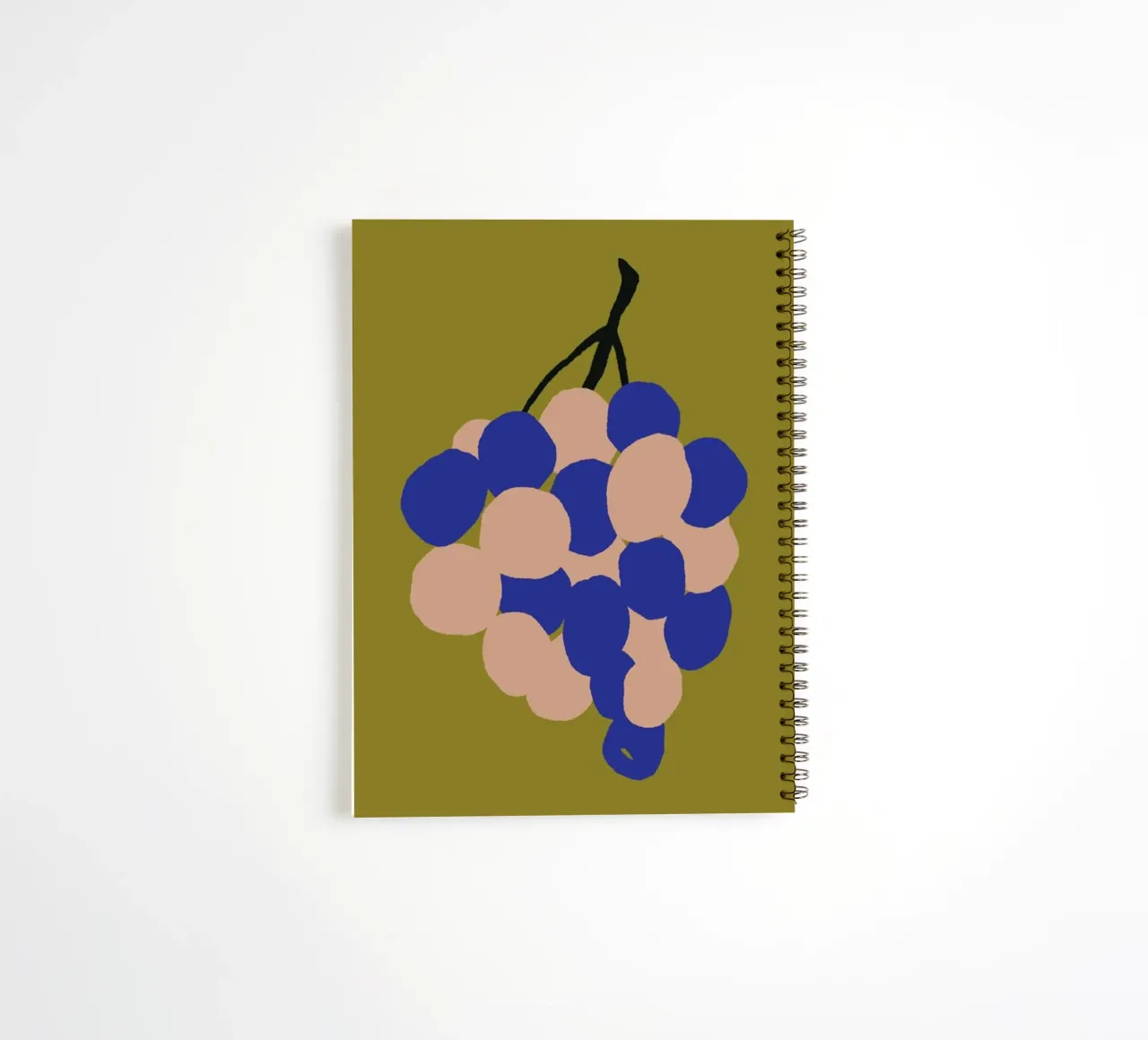 Joyful Fruits - Grapes Ringbuch von Atelier Mave