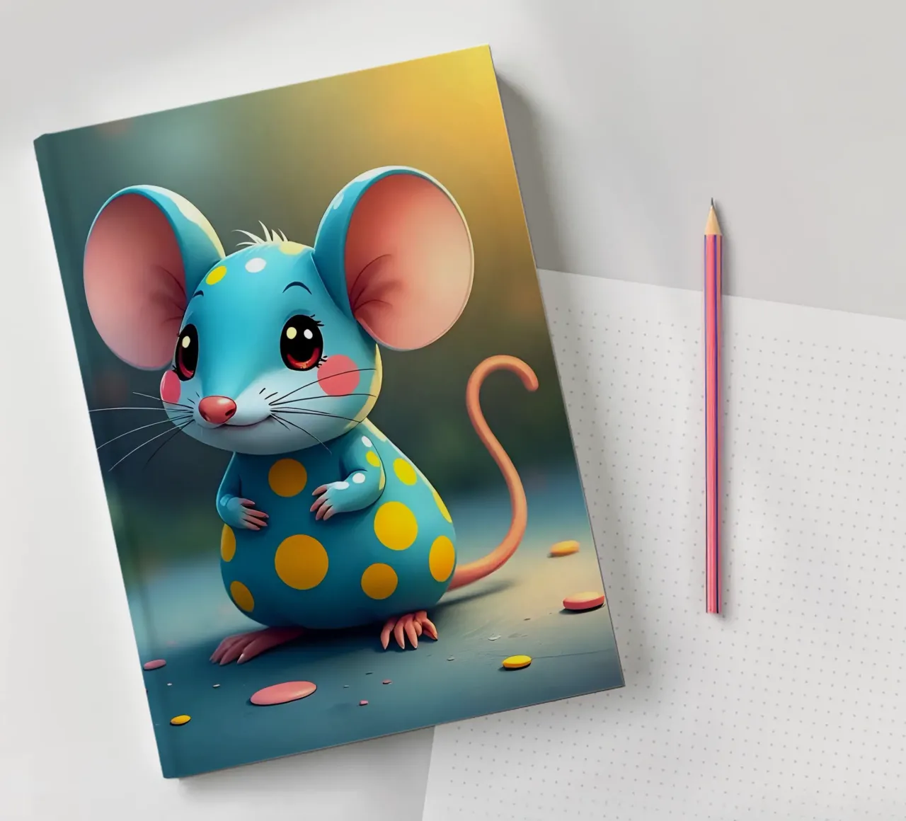 Mouse_3 notebook by Tierisch bunt by LK