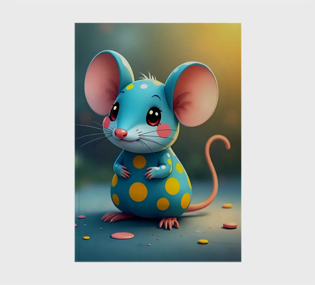 Mouse_3 notebook by Tierisch bunt by LK