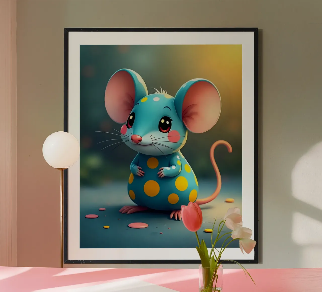 Mouse_3 poster by Tierisch bunt by LK
