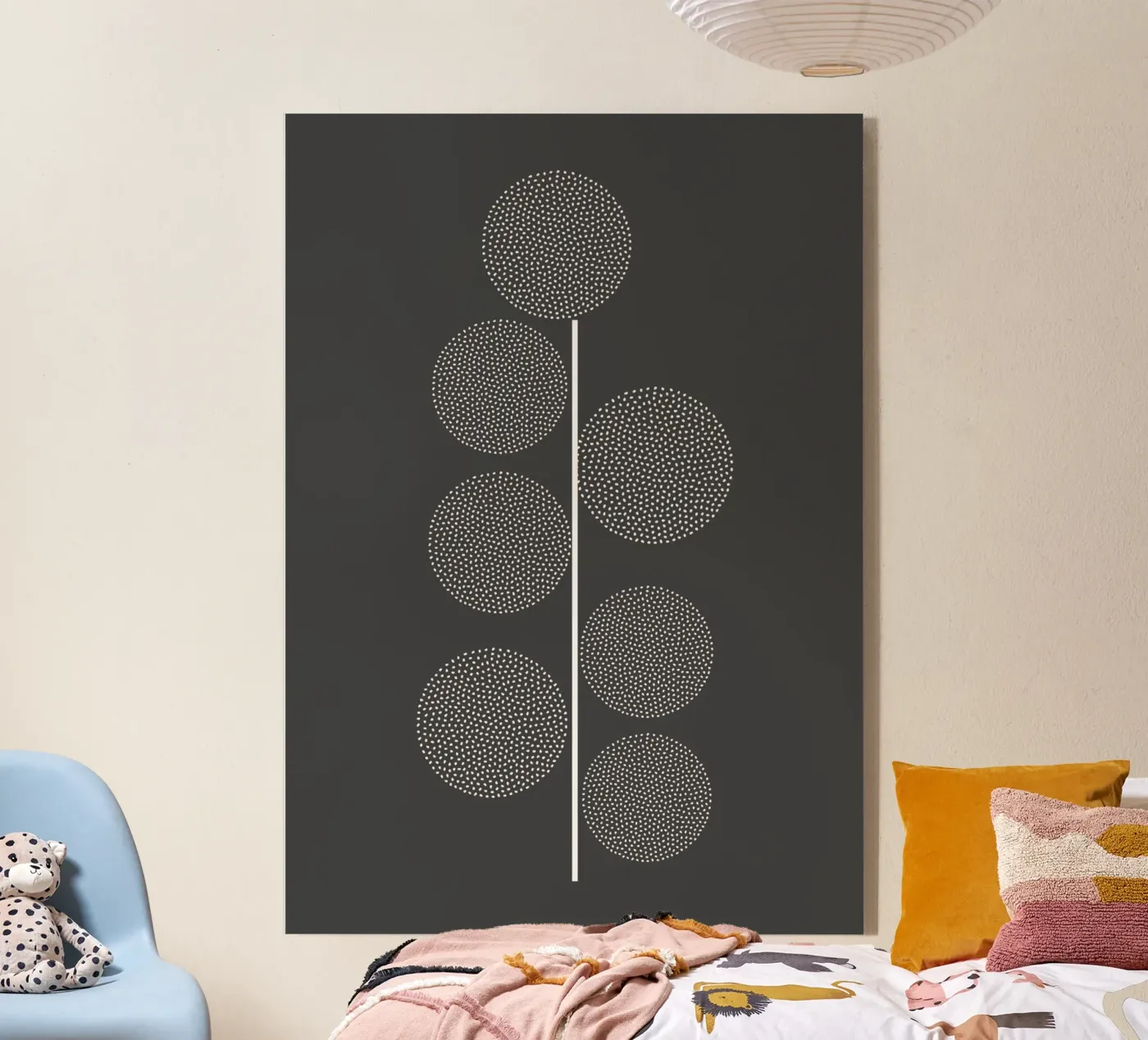 Saatgut Acryl-Glas von Rose Beck Art