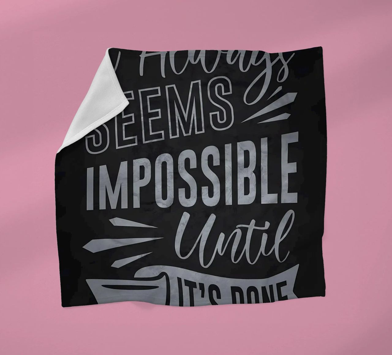 Impossibile finché non si fa coperta in pile da Raegen