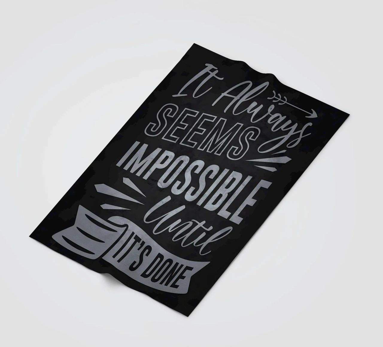 Impossibile finché non si fa coperta in pile da Raegen