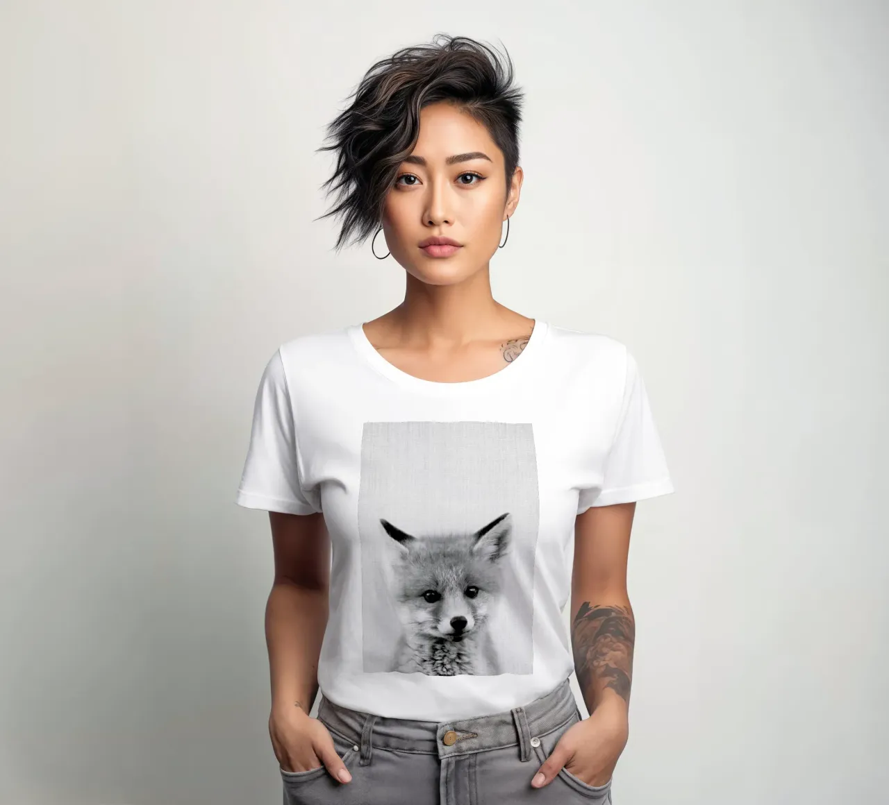 Print 70 t-shirt da donna da Lila x Lola