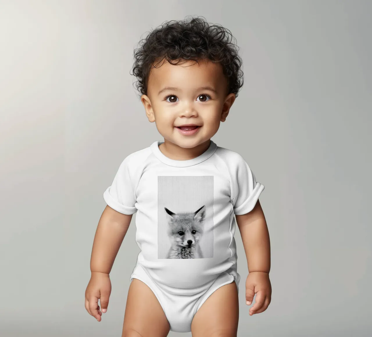 Print 70 body neonato maniche corte da Lila x Lola