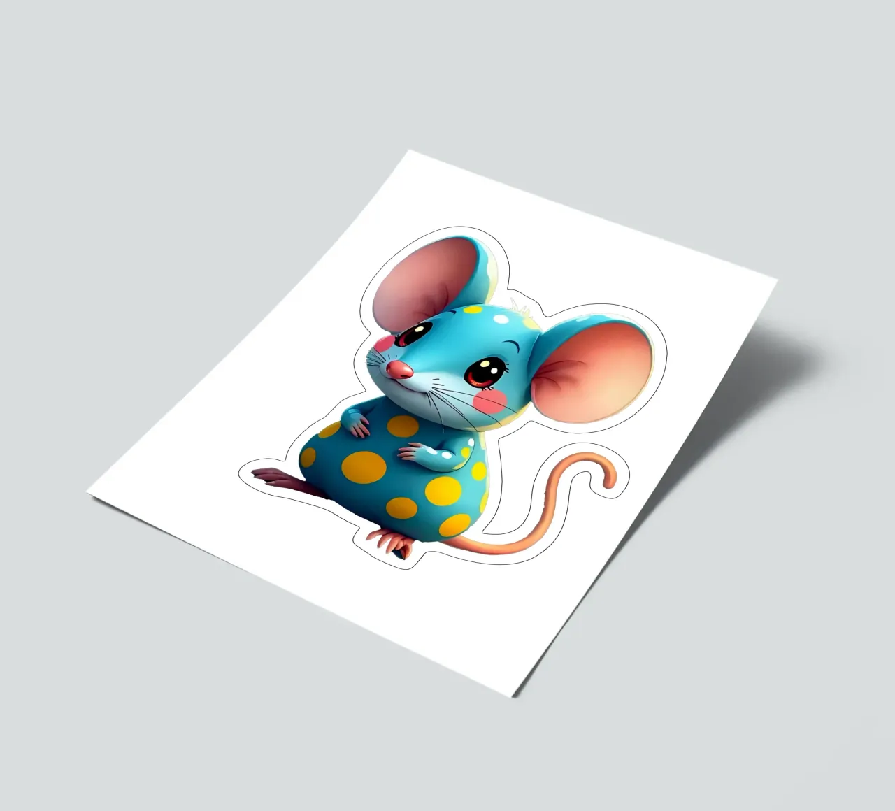 Mouse_3a sticker sheet by Tierisch bunt by LK