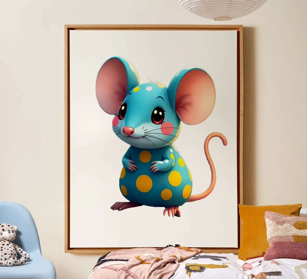 Mouse_3a canvas by Tierisch bunt by LK