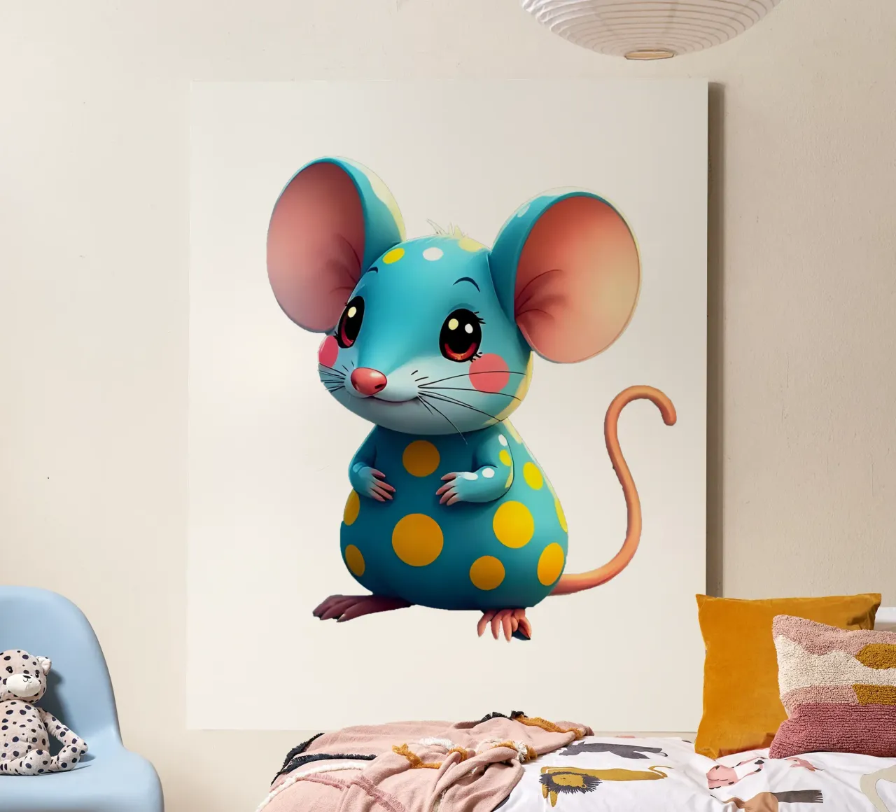 Mouse_3a canvas by Tierisch bunt by LK