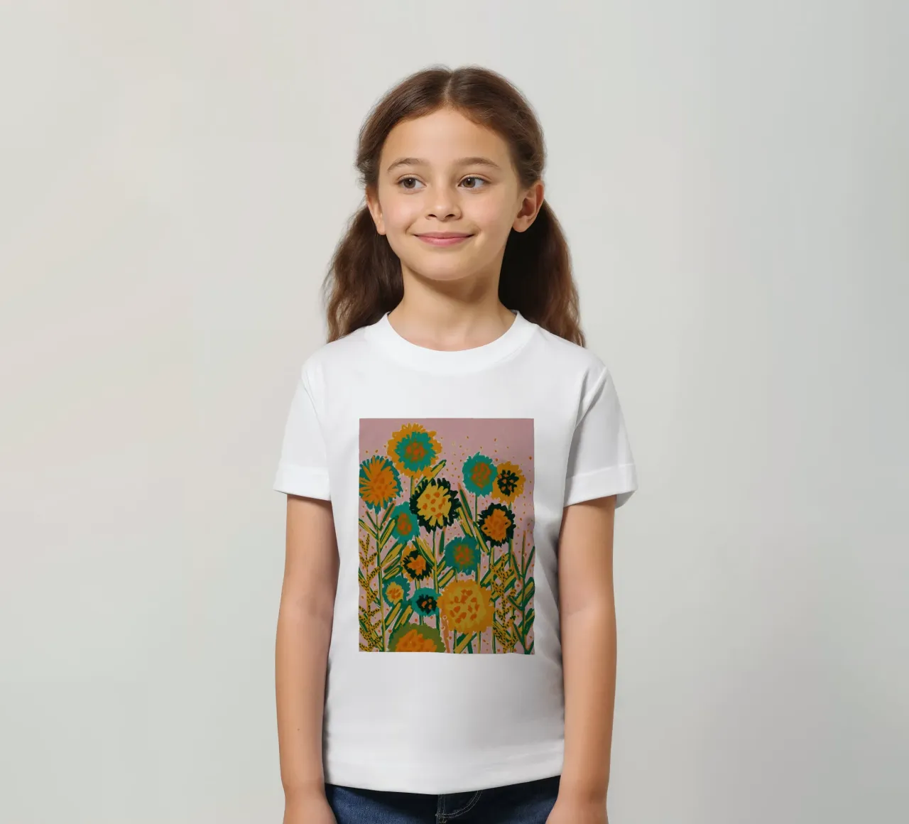 In Bloom #5 kids t-shirt by Alisa Galitsyna