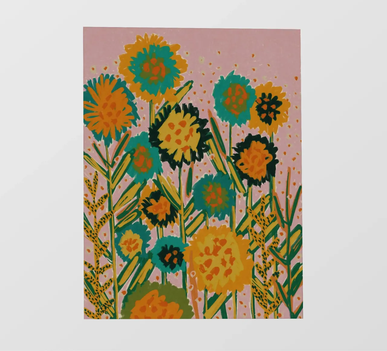 In fiore #5 telo in pvc da Alisa Galitsyna