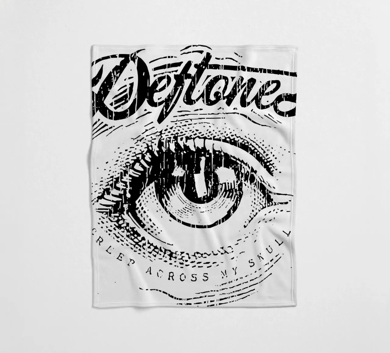 Attraverso il mio cranio coperta in pile da Musc-Fav