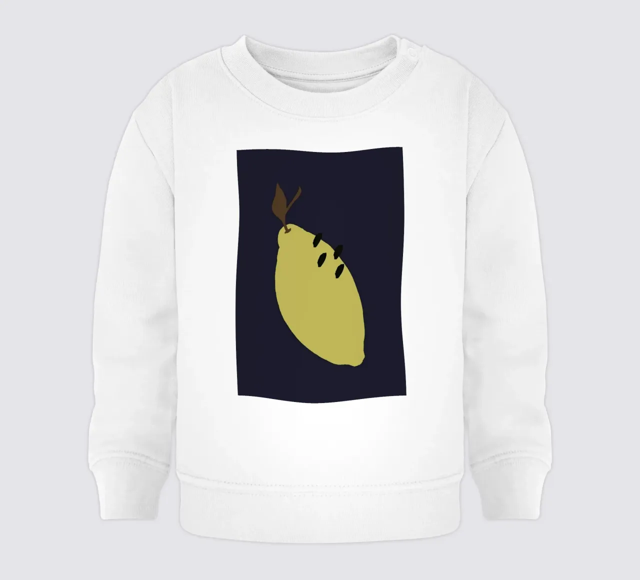 Joyful Fruits - Lemon felpa neonato da Atelier Mave