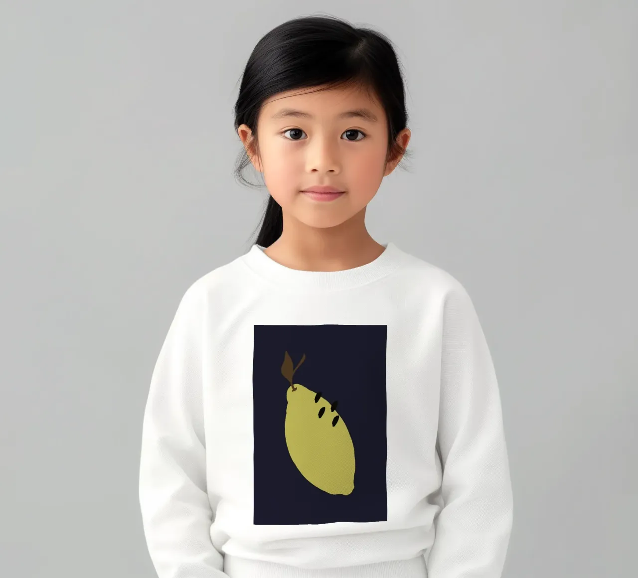 Joyful Fruits - Lemon sudadera para niño de Atelier Mave