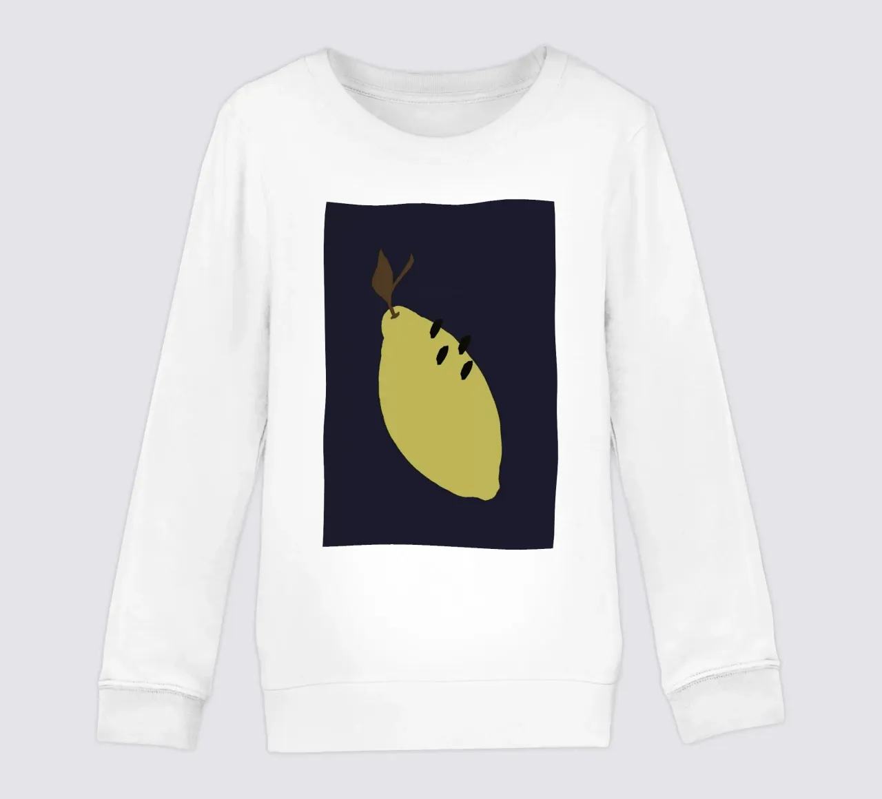 Joyful Fruits - Lemon sudadera para niño de Atelier Mave