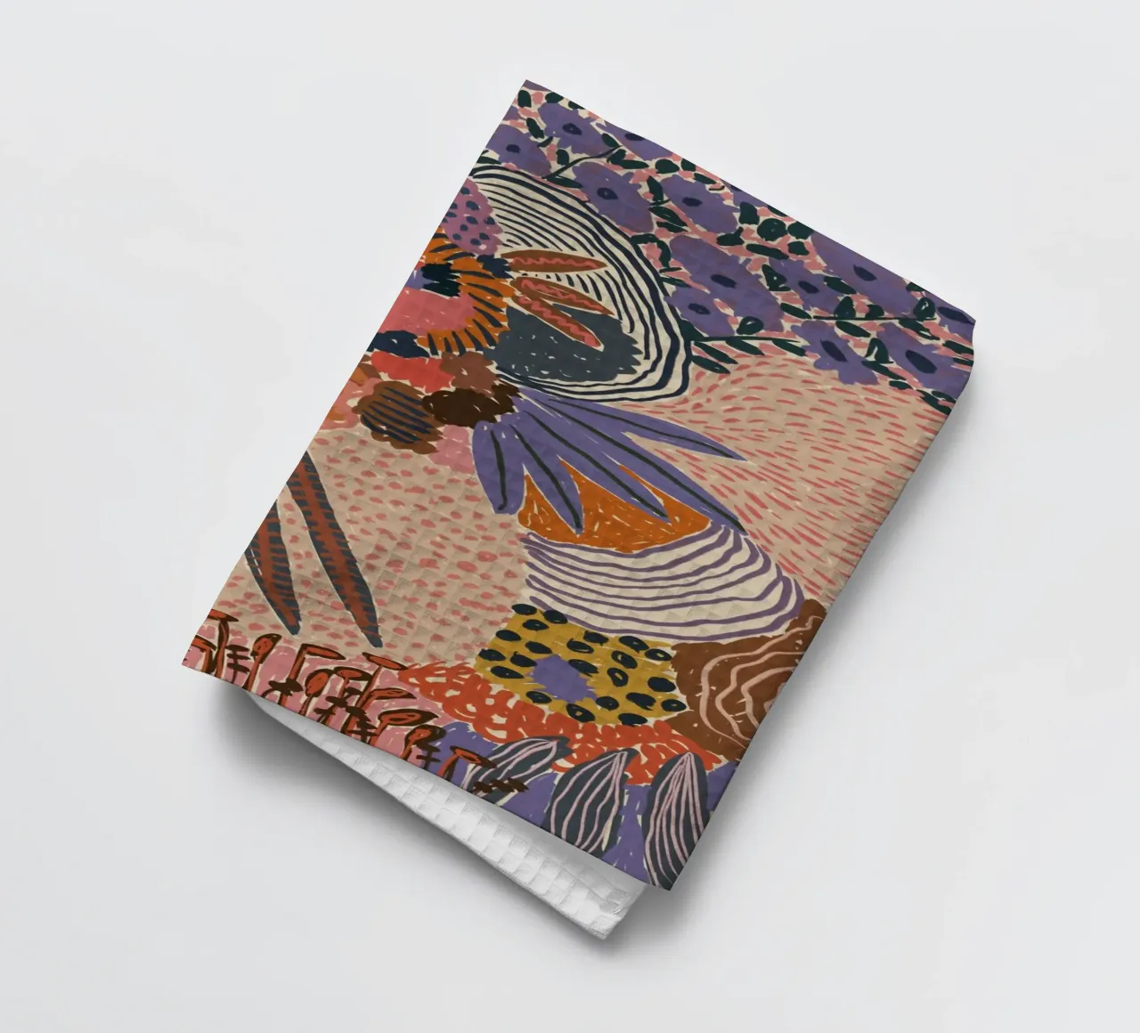 In Bloom #1 tea towel by Alisa Galitsyna