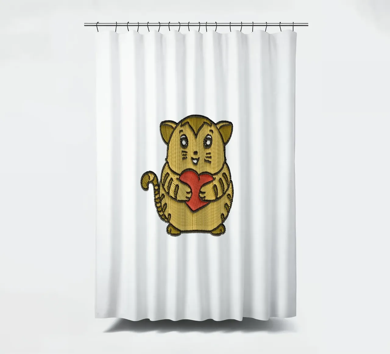 Chat Brun tenda da doccia da Rosita Pepita