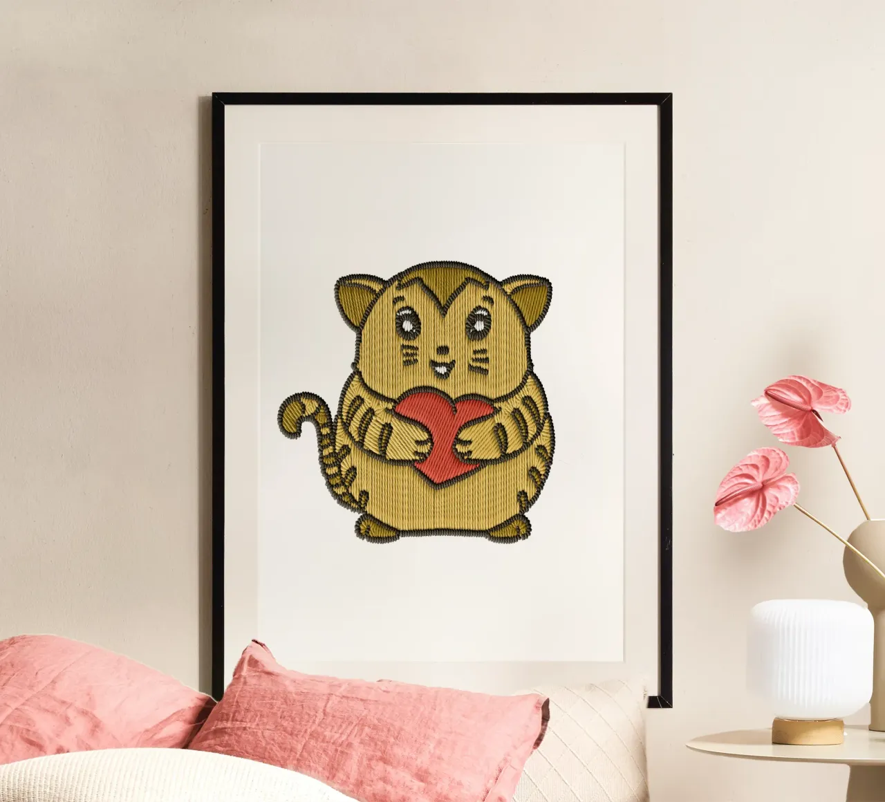 Chat Brun poster da Rosita Pepita