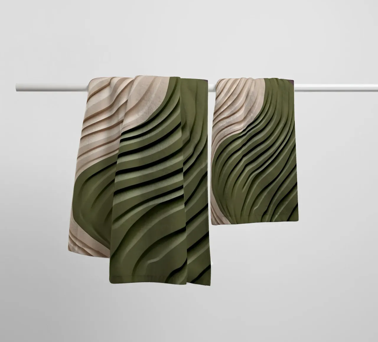 Natura in movimento asciugamano da bagno da Carinaprint
