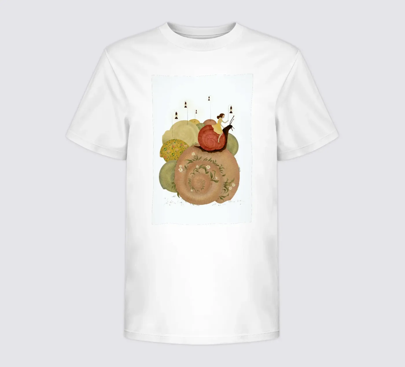 Snails t-shirt bambini da Amalia Restrepo