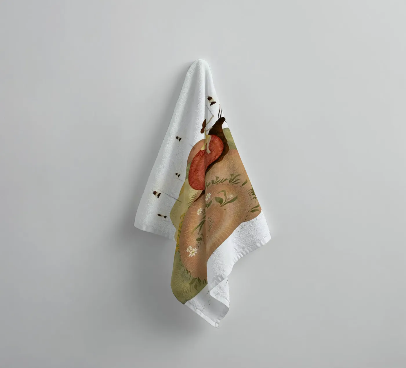 Snails badhanddoek van Amalia Restrepo