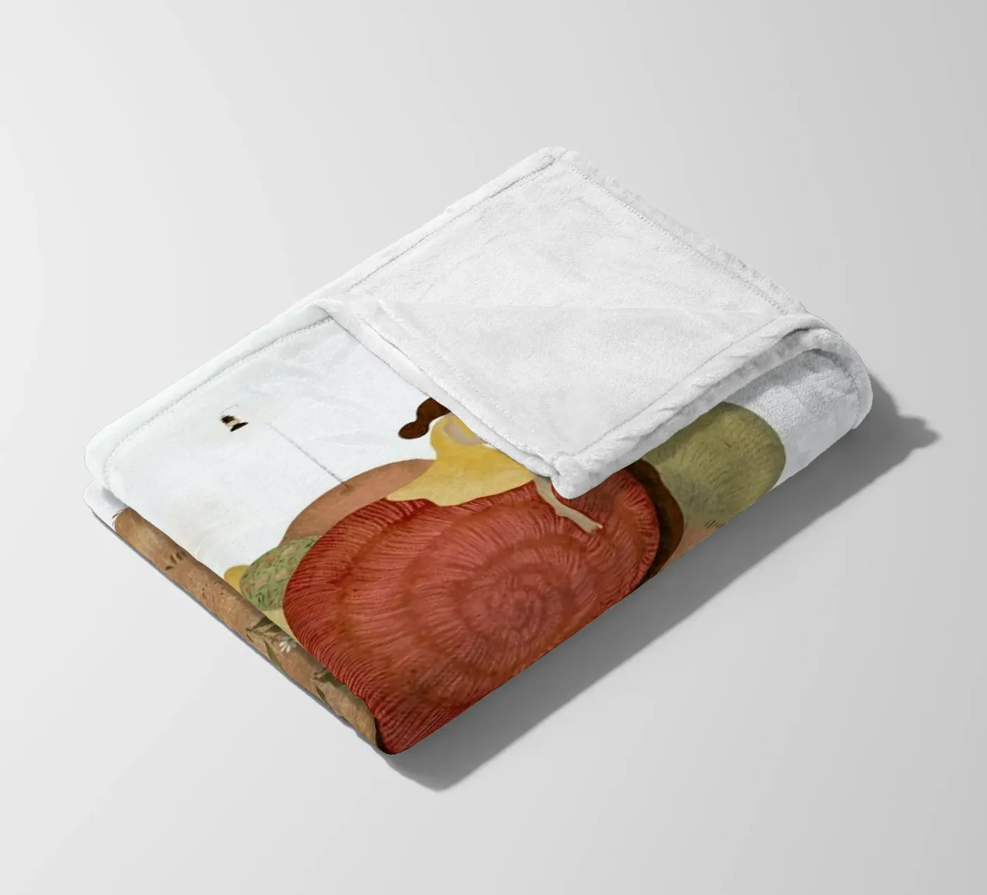 Snails Fleecedecke von Amalia Restrepo