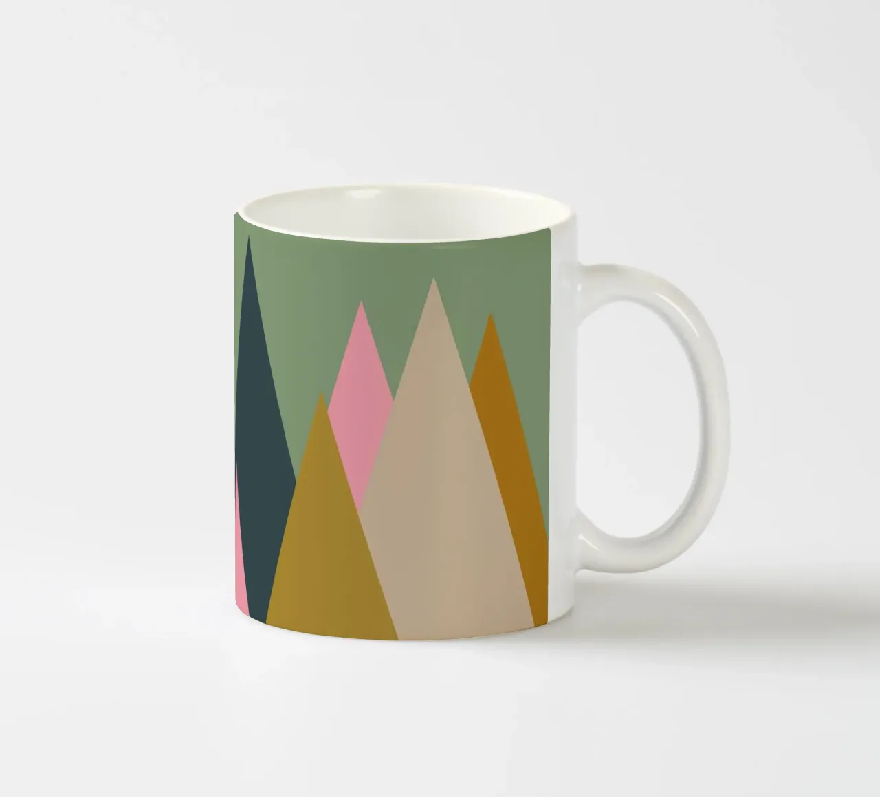 Paesaggio di primavera tazza in ceramica da Rose Beck Art