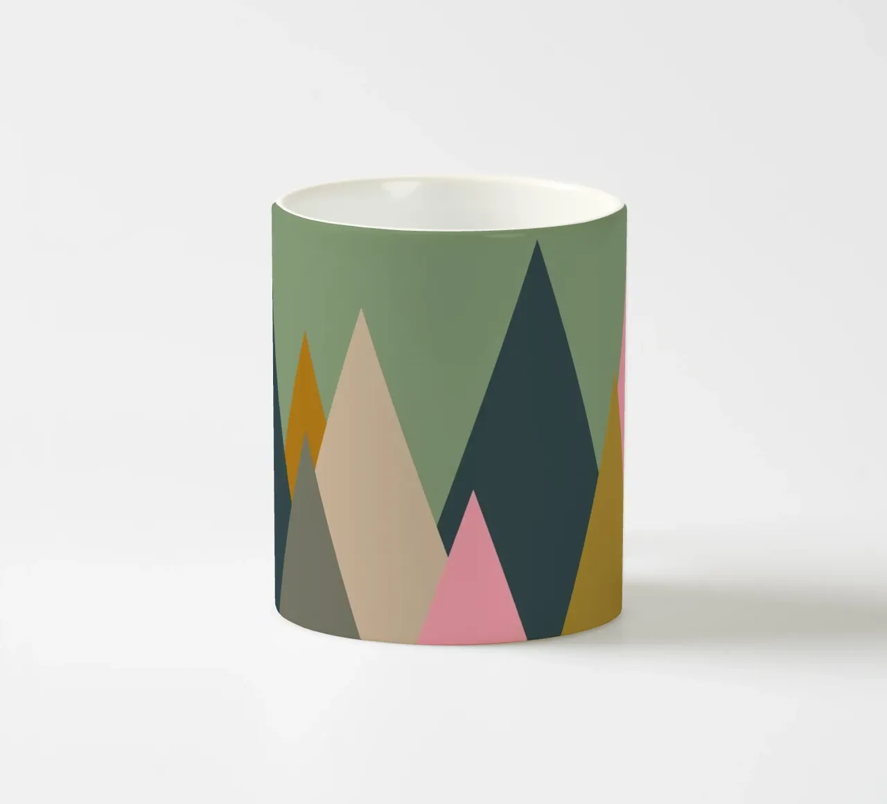 Paesaggio di primavera tazza in ceramica da Rose Beck Art