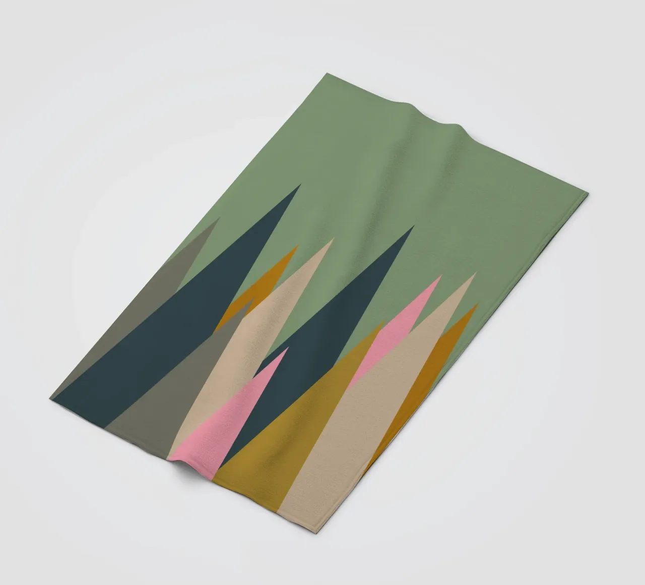 Paesaggio di primavera coperta in pile da Rose Beck Art
