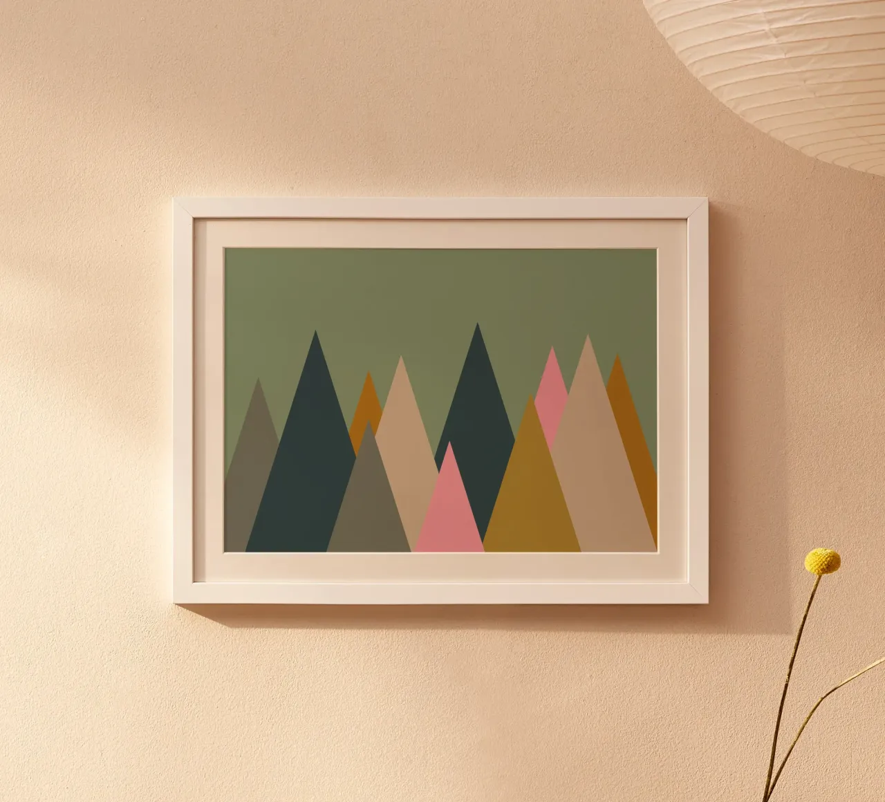 Spring Landscape poster by Rose Beck Art