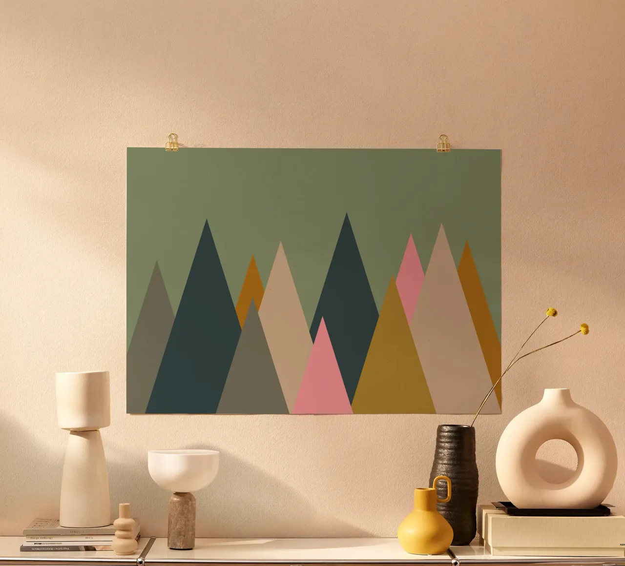 Spring Landscape poster by Rose Beck Art