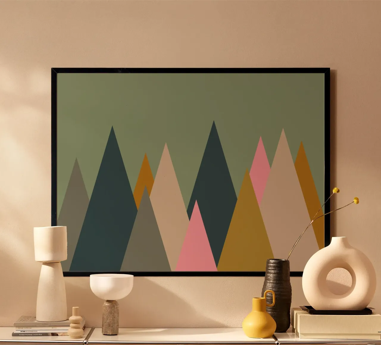 Spring Landscape poster by Rose Beck Art