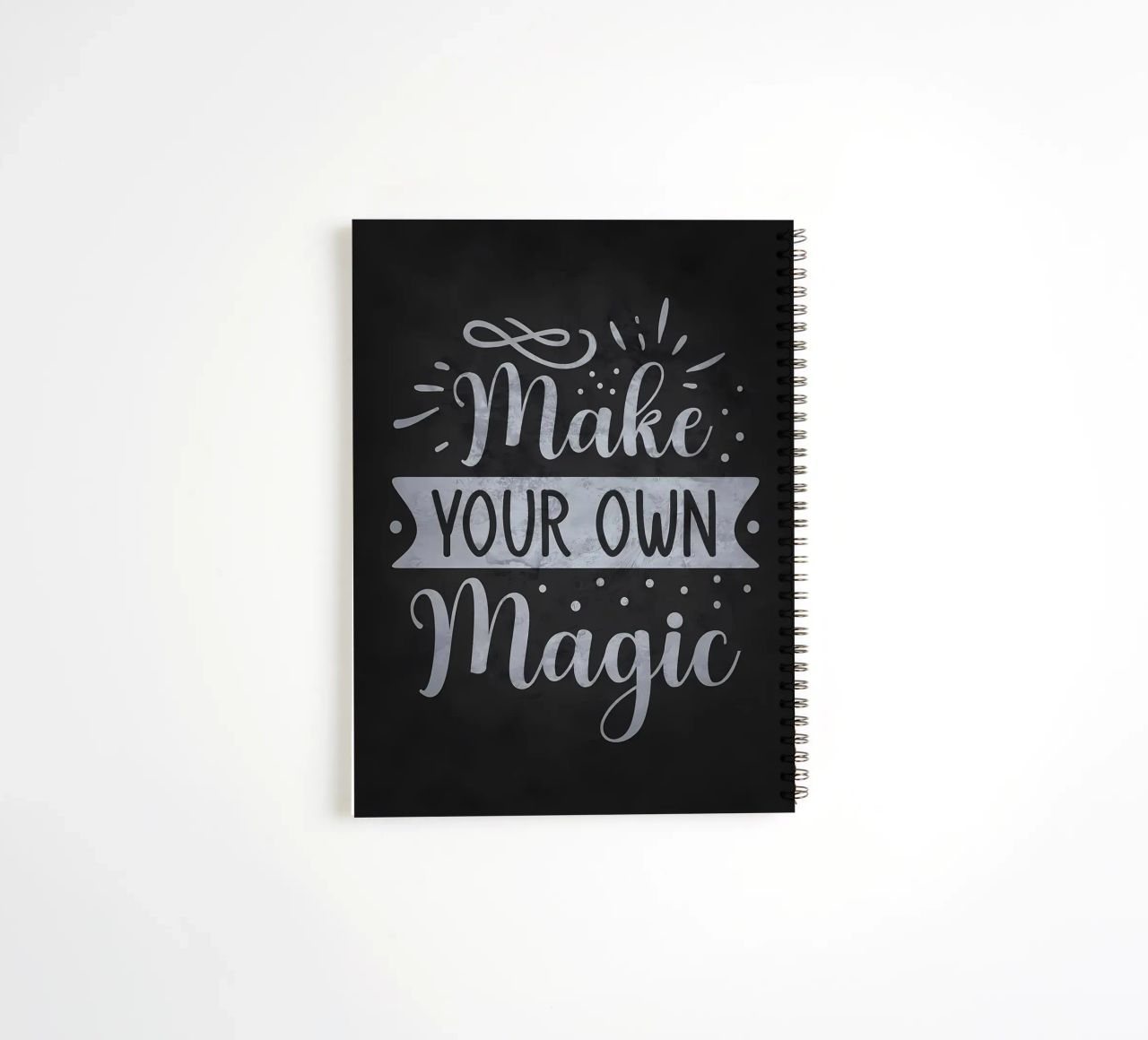 Make Your Own Magic spiral notebook by Raegen