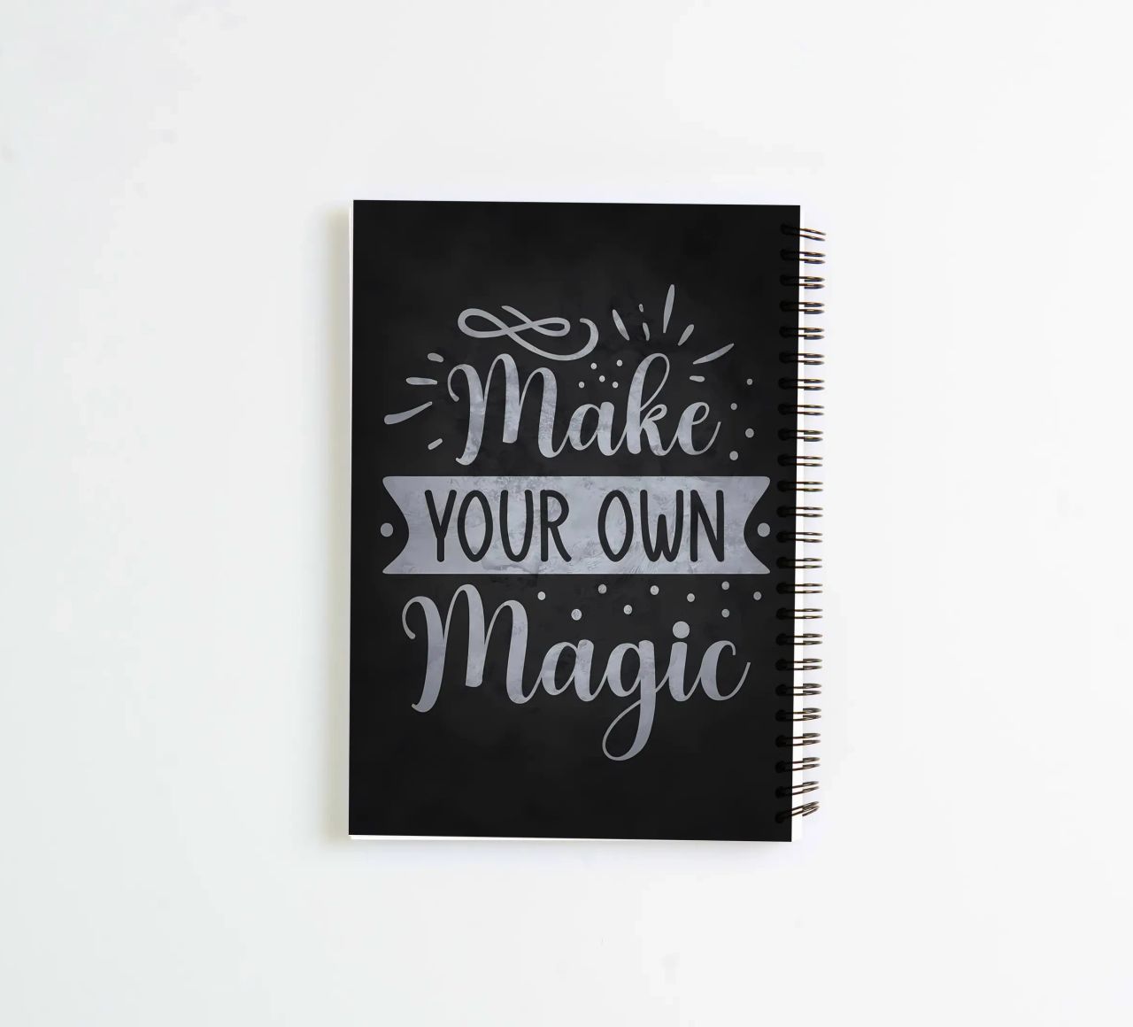 Make Your Own Magic spiral notebook by Raegen