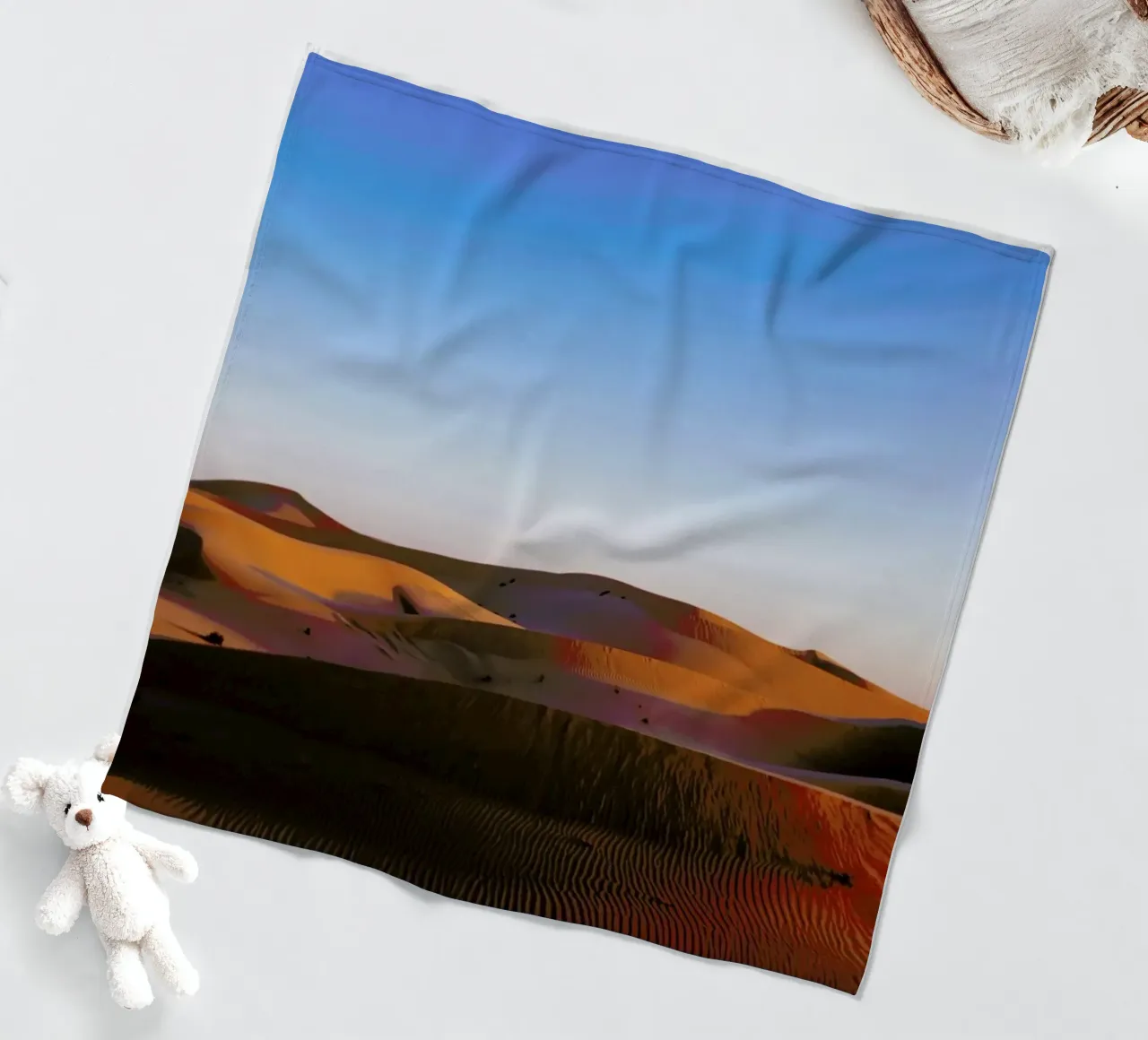 Sands fleece blanket by NET Talents GmbH
