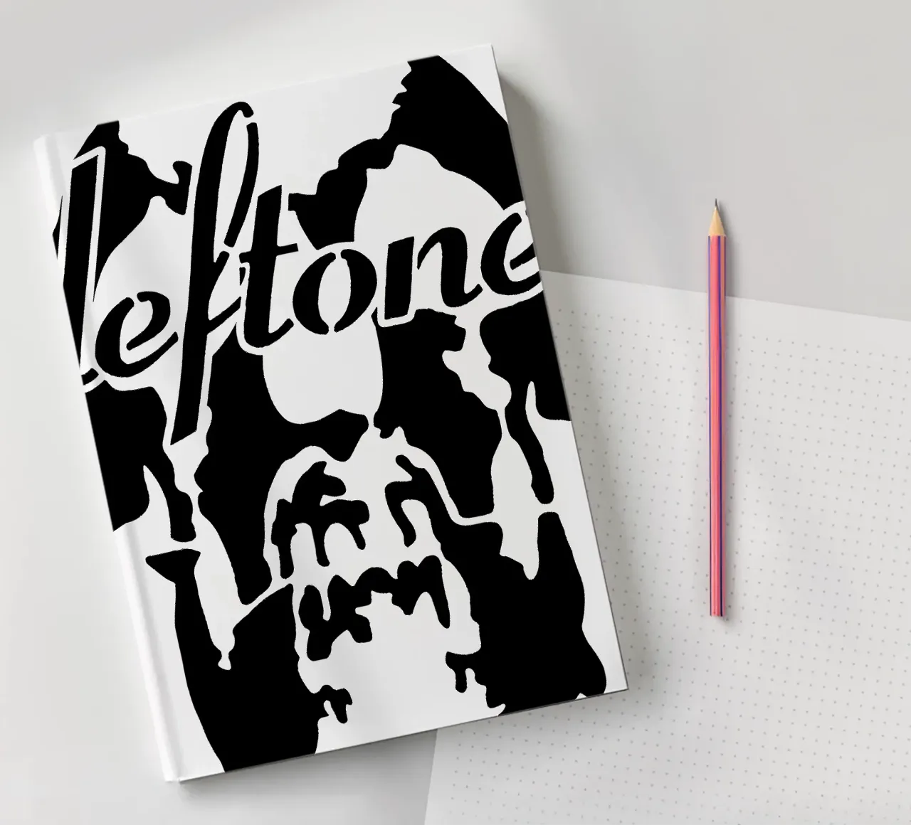 Black Skull notebook by Musc-Fav