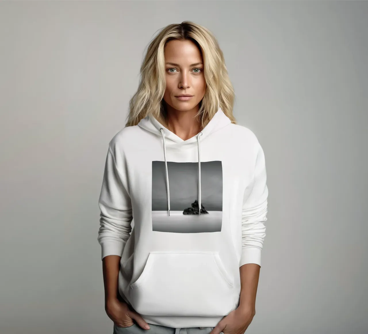 Solitude I felpa con cappuccio da Michael J. Reibert