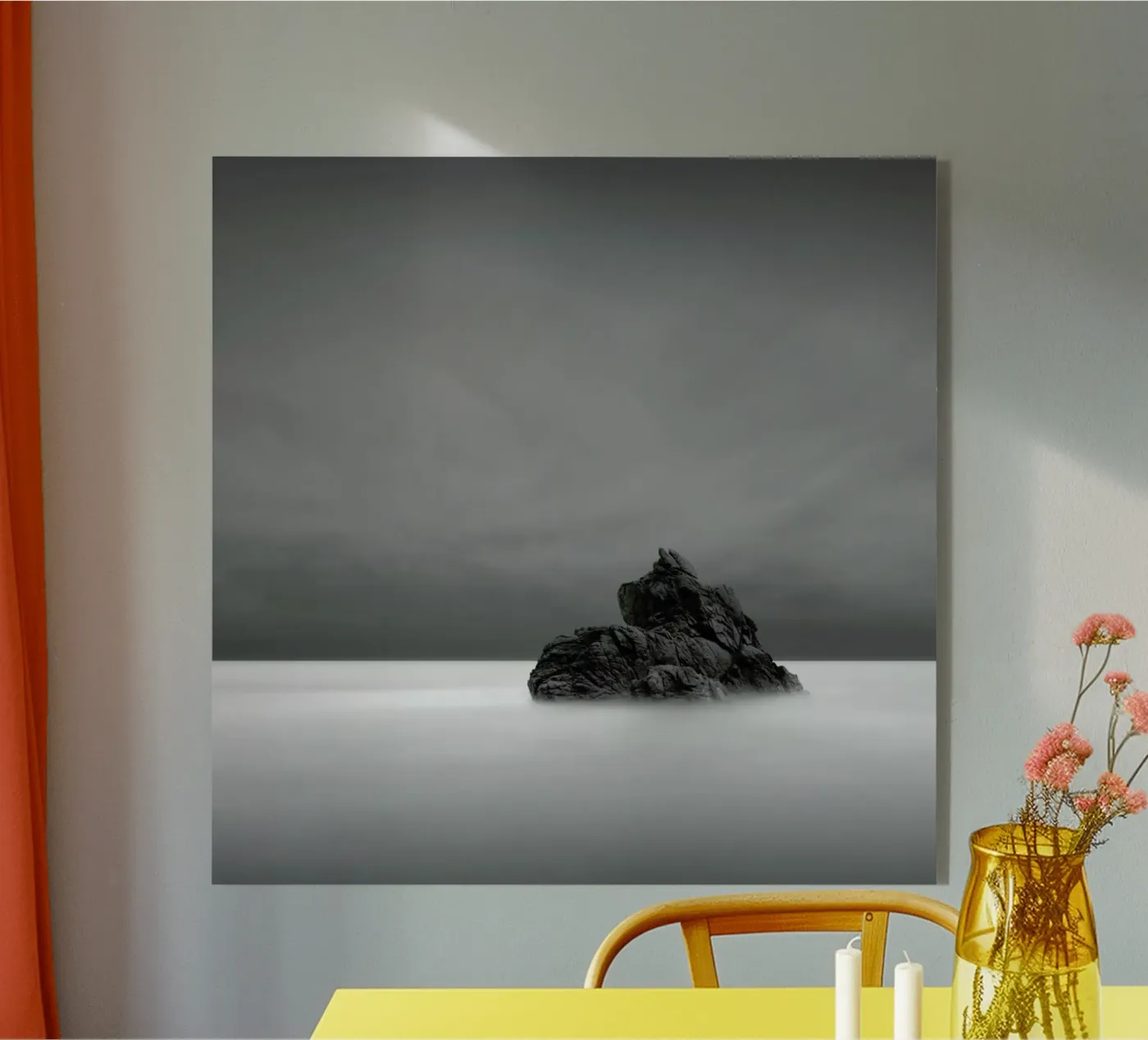 Solitude I acryl van Michael J. Reibert