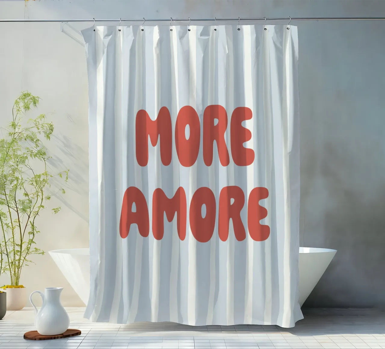 More Amore tenda da doccia da we line studio - design