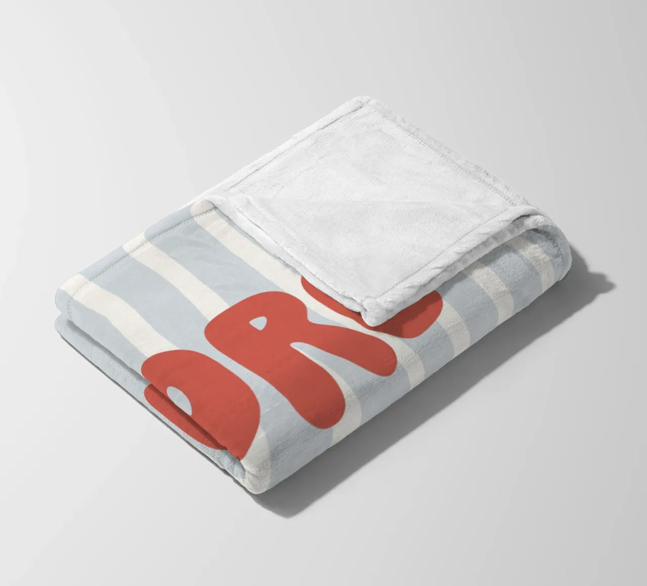 More Amore fleece blanket by we line studio - design