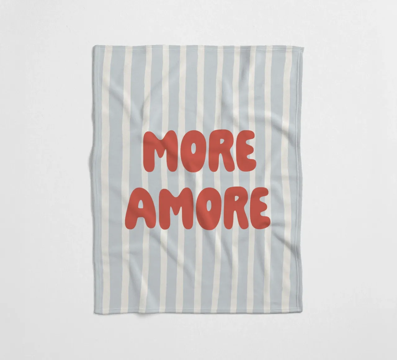 More Amore coperta in pile da pv design