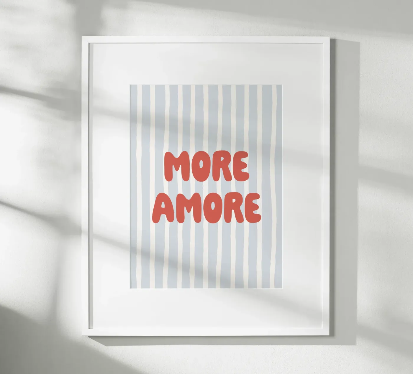 More Amore poster da we line studio - design