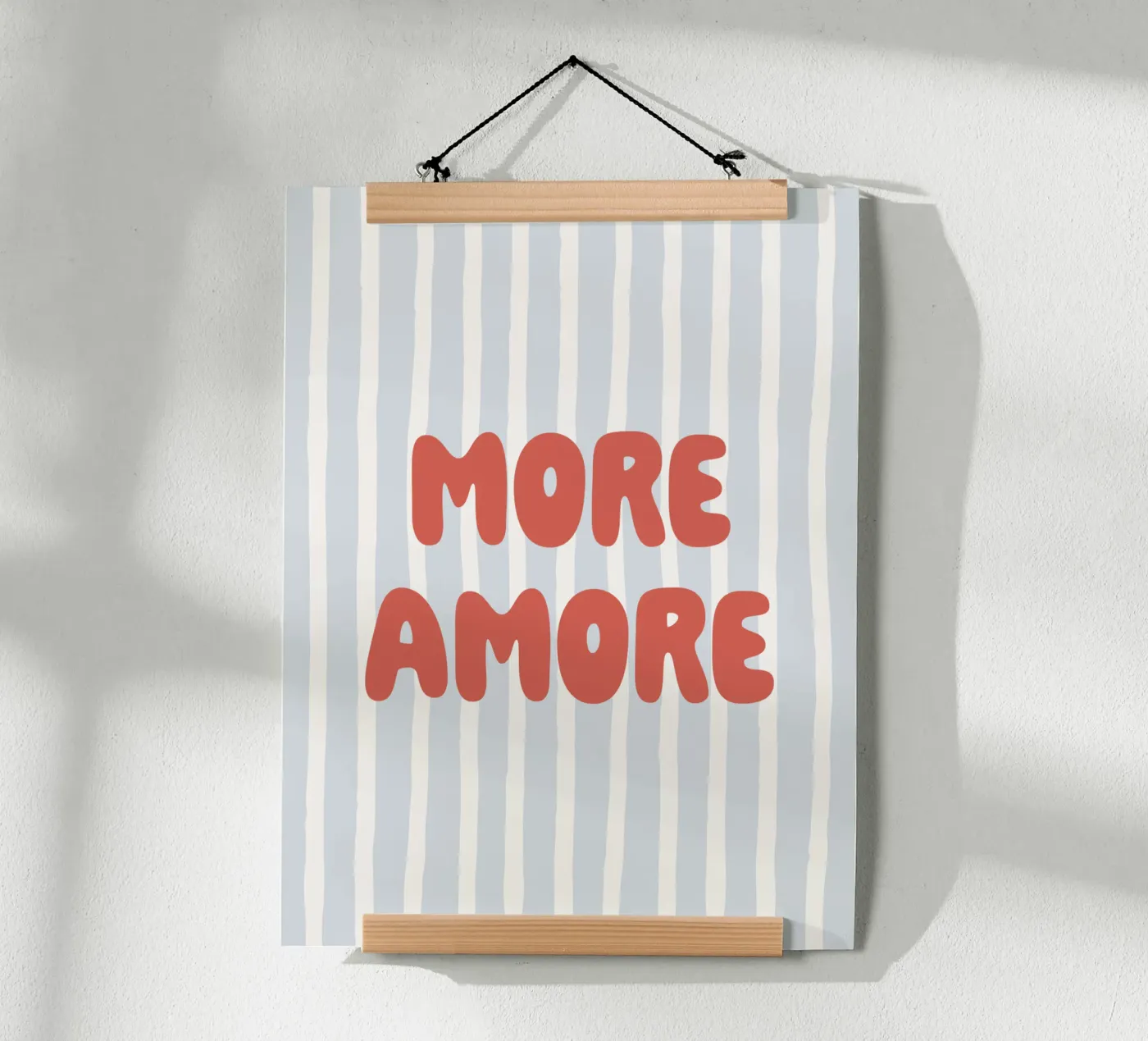 More Amore poster da we line studio - design