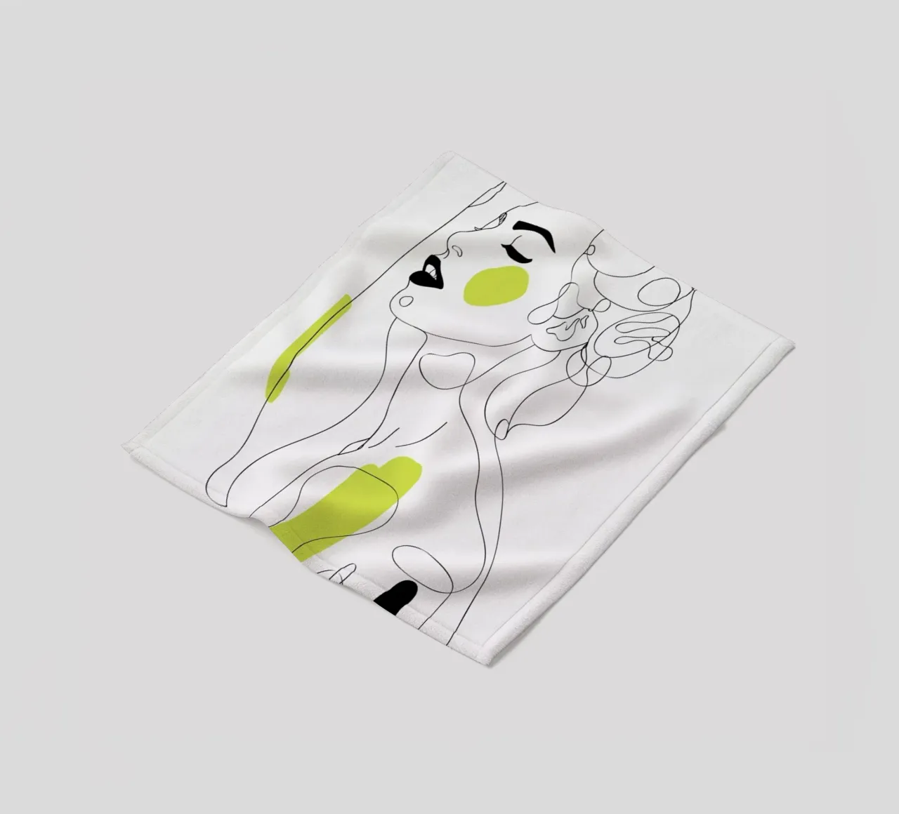 One Line Girl Part 2 coperta in pile da Nettsch